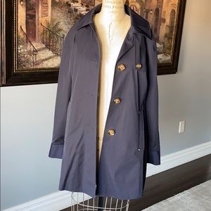 NEVER USED -London Fog Women’s Navy Trench Coat